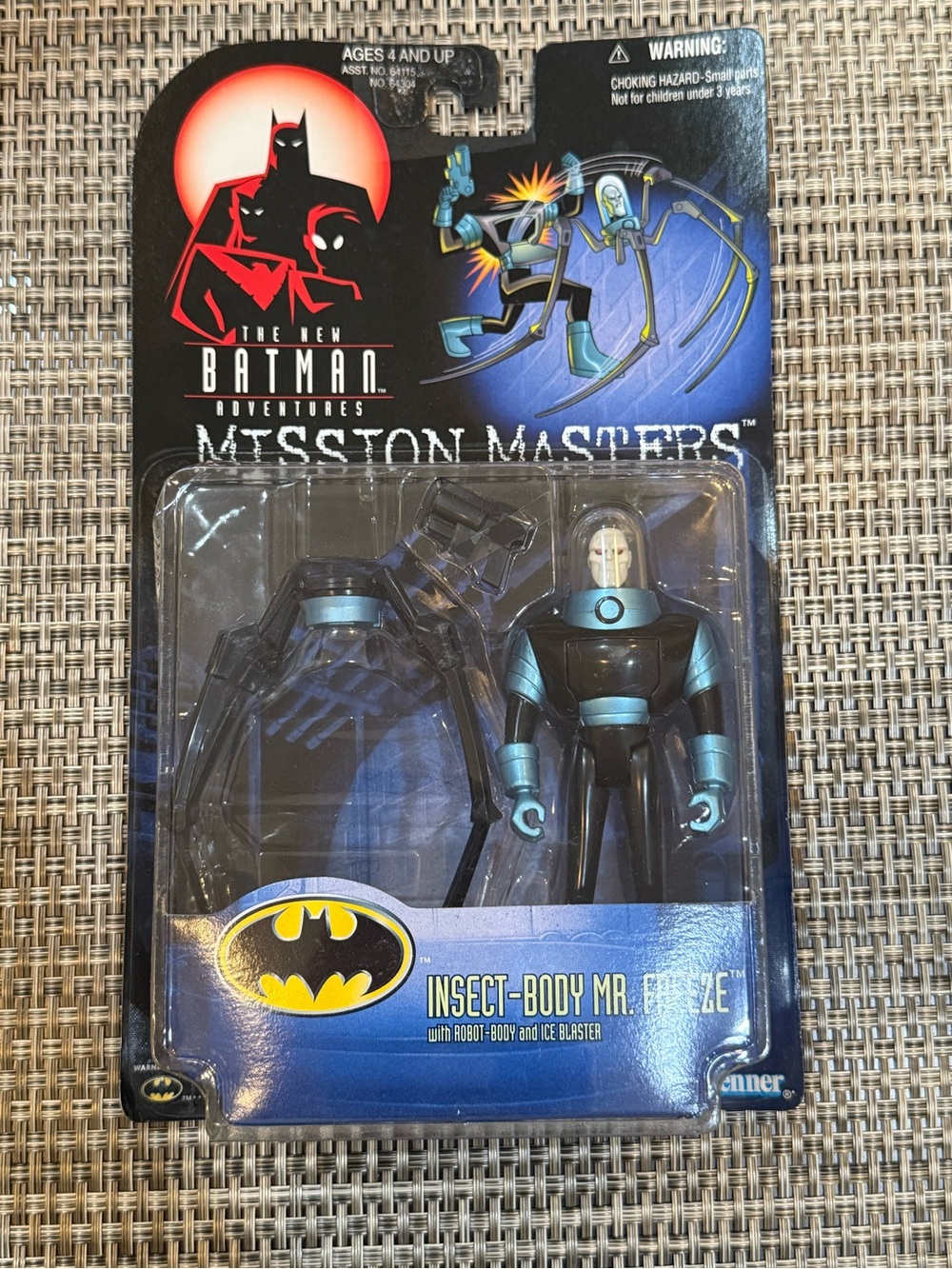 Batman Insect-Body Mr. Freeze Figure - Black, Blue, Silver